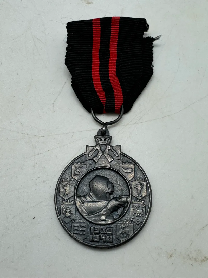 Original finsk deltager medalje vinterkrigen