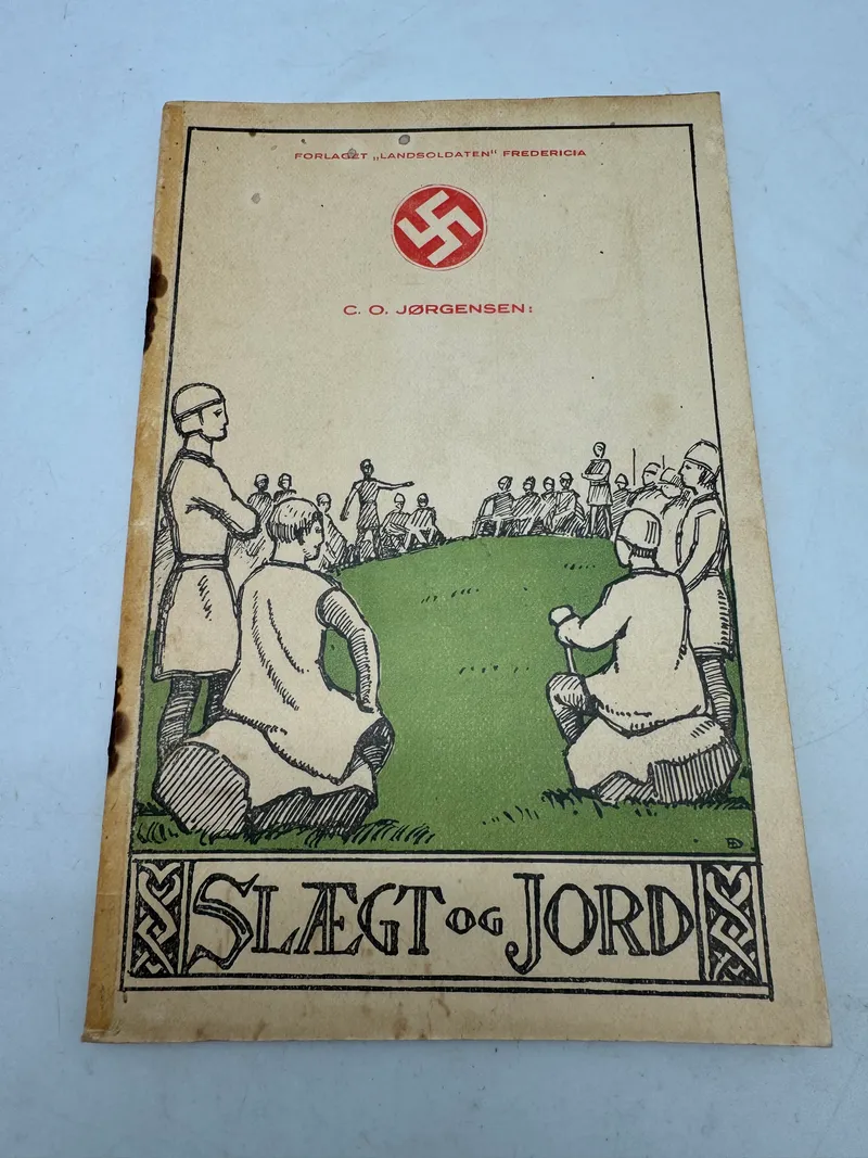 Originalt D.N.S.A.P. propaganda: Slægt og Jord fra 1936 Ekstremt sjældent