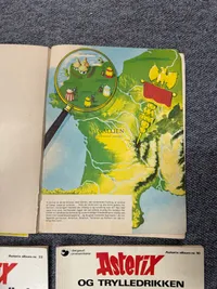 Stor samling ældre tegneserier