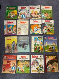 Stor samling ældre tegneserier