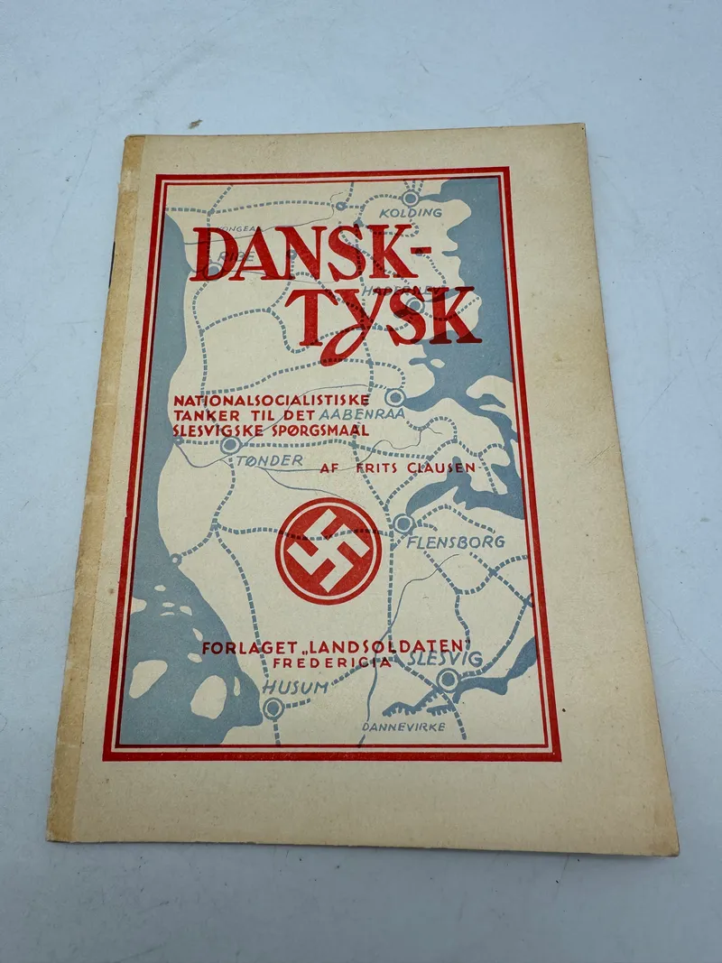 Originalt D.N.S.A.P. propaganda: Dansk-Tysk fra 1936 Ekstremt sjældent