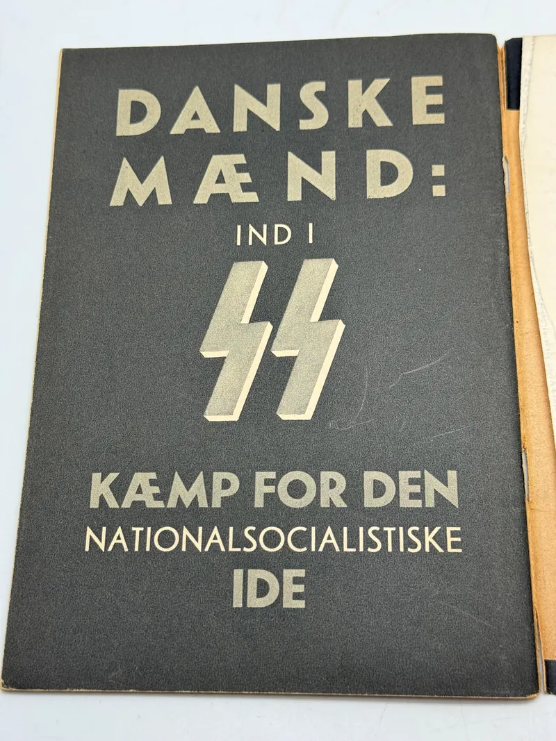 Originalt Hverve hæfte til regiment Nordland