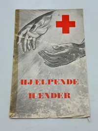 Hjælpende hænder, original Hverve folder til danske Frontsøstre WW2 , ekstremt sjælden