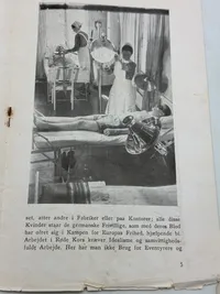 Hjælpende hænder, original Hverve folder til danske Frontsøstre WW2 , ekstremt sjælden