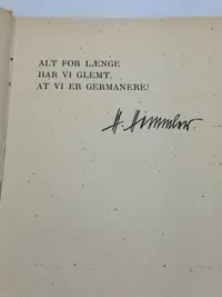 Ekstremt sjælden original bog “OPBRUD” - Germanske krigsfrivilliges breve 1942