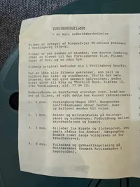 16 mm film fremviser og Vordingborg film, virker men ingen garanti, SENDES IKKKE