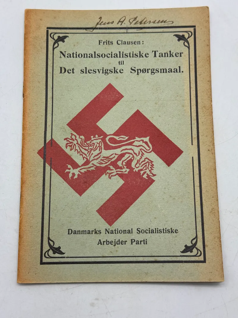 Originalt D.N.S.A.P. propaganda fra 1933 Ekstremt sjældent