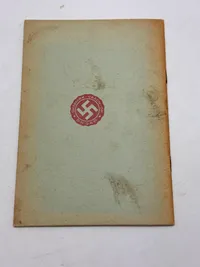 Originalt D.N.S.A.P. propaganda fra 1933 Ekstremt sjældent