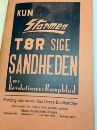 Originalt D.N.S.A.P. propaganda fra 1936 Ekstremt sjældent