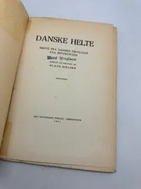 Sjælden bog - Danske Helte - Breve fra danske frivillige på østfronten