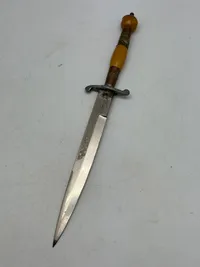 BRAZILIAN "FACA DE PONTA" HIGH LIFE KNIFE  made in Solingen Germany for export to Brazil