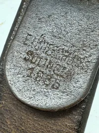 Originalt Tysk WW2 bælte, stemplet