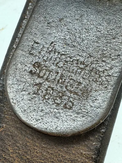 Originalt Tysk WW2 bælte, stemplet