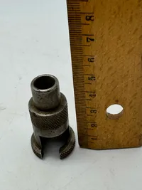 Original model 96 Svensk mundingsbeskytter som brugt i Brigaden i Sverige WW2