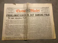 Original dansk besættelses avis - 9.april 1940
