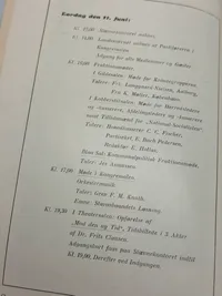Sjældent D.N.S.A.P. program fra 5. Landsstævne i Slagelse 1938