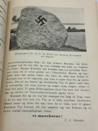 Sjældent D.N.S.A.P. program fra 5. Landsstævne i Slagelse 1938