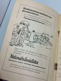 Sjældent D.N.S.A.P. program fra 5. Landsstævne i Slagelse 1938