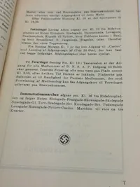Sjældent D.N.S.A.P. program fra 5. Landsstævne i Slagelse 1938