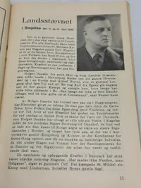 Sjældent D.N.S.A.P. program fra 5. Landsstævne i Slagelse 1938