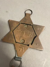 Originalt sjældent Volta kors fra 18-tallet