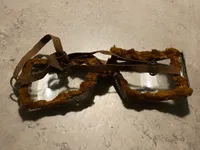 Originale tyske Kradmelder briller ww2 - se sidste billeder hvor brillen er i brug
