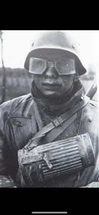 Originale tyske Kradmelder briller ww2 - se sidste billeder hvor brillen er i brug