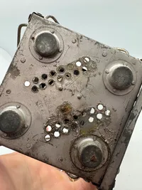 Original Luftwaffe lanterne stemplet i bunden
