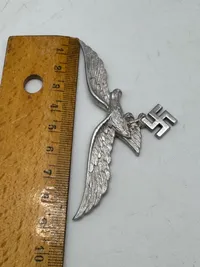 Original Luftwaffe brystørn sommer uniform,mangler nål