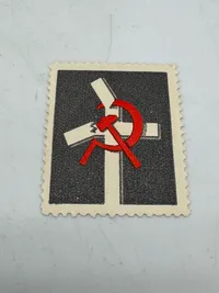 Originalt sjældent Propaganda mærkat  Schalburgkorset
