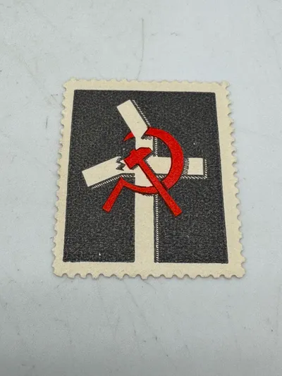 Originalt sjældent Propaganda mærkat  Schalburgkorset