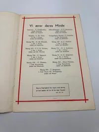 Sjældent program fra Dansk Nazistisk DNSAP "National Minde Appel 17.11.1940 for de faldne danske soldater den 9 april 1940