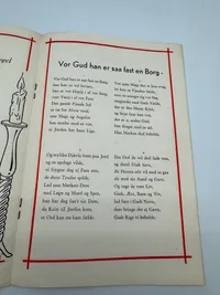 Sjældent program fra Dansk Nazistisk DNSAP "National Minde Appel 17.11.1940 for de faldne danske soldater den 9 april 1940