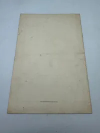 Sjældent program fra Dansk Nazistisk DNSAP "National Minde Appel 17.11.1940 for de faldne danske soldater den 9 april 1940