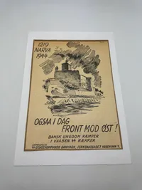 Original Dansk hverve annonce for Danskere i Waffen SS