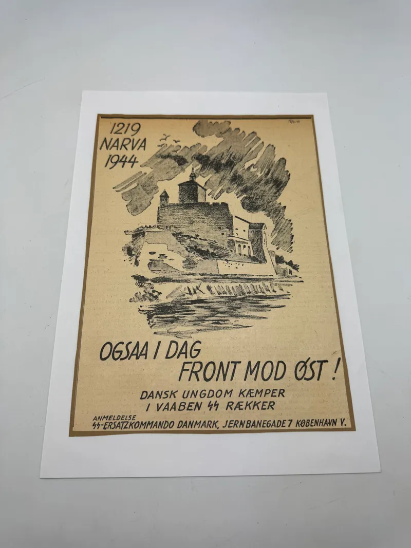 Original Dansk hverve annonce for Danskere i Waffen SS