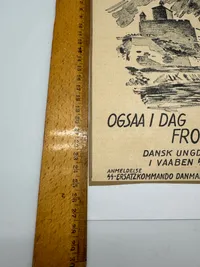 Original Dansk hverve annonce for Danskere i Waffen SS