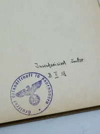 Original 1 udgave Orden und Ehrenzeichen im Dritten Reich von Dr. Heinrich  Doehle 1939 fra deutsche gesellschaft kopenhagen