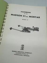 Original sjælden Madsen instruktionsbog