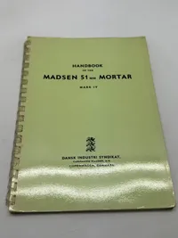 Original sjælden Madsen instruktionsbog