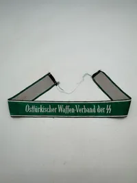 Original Cuffband "Osttürkischer Waffen-Verband der SS"-Unworn cuff band in excellent condition. Machine-woven