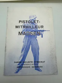 Original sjælden Madsen instruktionsbog