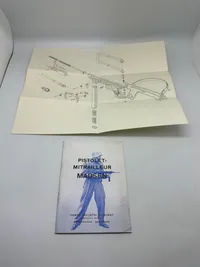 Original sjælden Madsen instruktionsbog