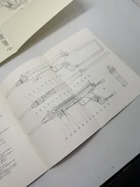 Original sjælden Madsen instruktionsbog