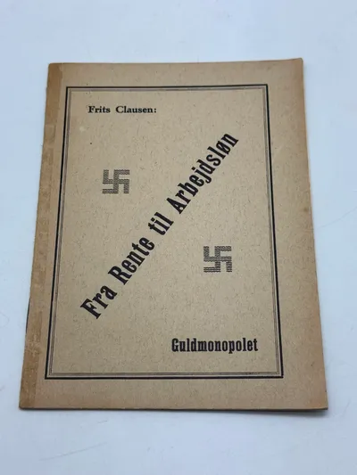 Originalt Sjældent D.N.S.A.P. propaganda hæfte WW2