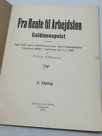Originalt Sjældent D.N.S.A.P. propaganda hæfte WW2