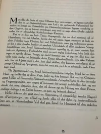 Originalt Sjældent D.N.S.A.P. propaganda hæfte WW2