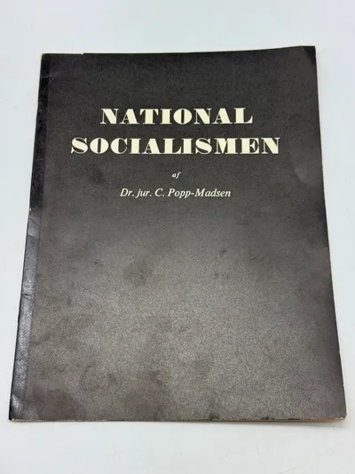 Originalt Sjældent D.N.S.A.P. propaganda hæfte WW2