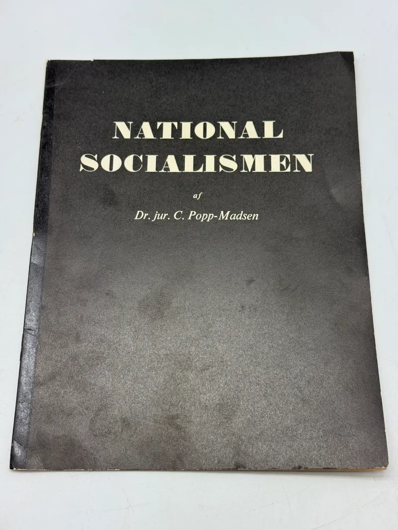Originalt Sjældent D.N.S.A.P. propaganda hæfte WW2
