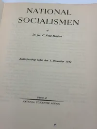 Originalt Sjældent D.N.S.A.P. propaganda hæfte WW2